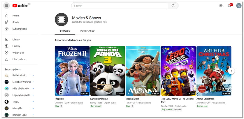 123Movies Alternatives YouTube