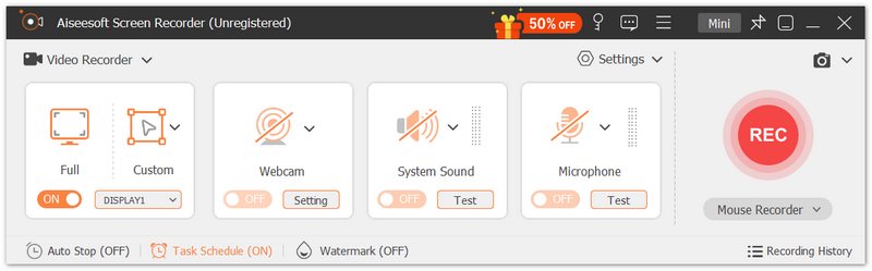 Aiseesoft SR Screen Recorder