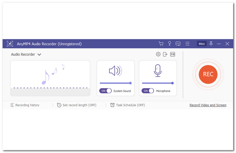 AnyMP4 Audio Recorder
