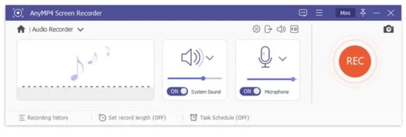 AnyMp4 Audio Recorder