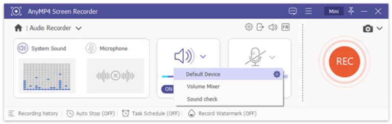AnyMP4 Microphone Noise Cancellation