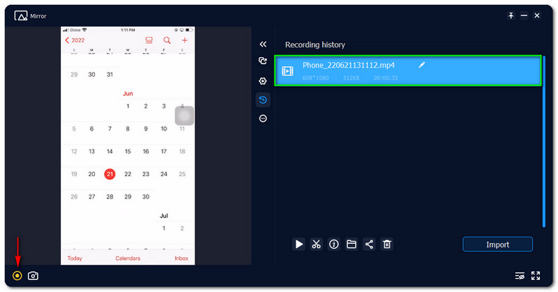 AnyMP4 Phone Mirror Recording Phone Screen While Mirroring