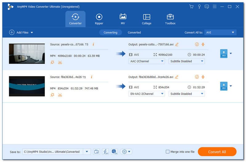 AnyMP4 TS Video Converter Ultimate