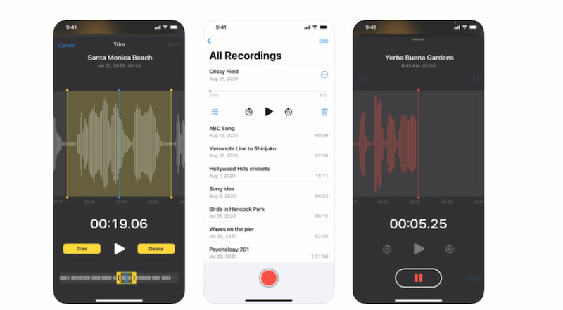 Apple’s Voice Memo Recorder