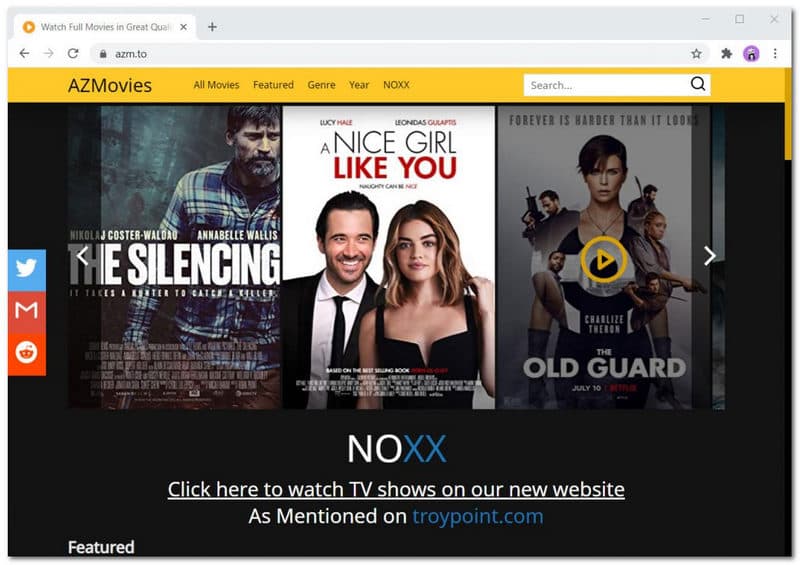 AZMovies Alternatives to YesMovies