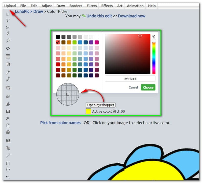 Best Image Color Picker Lunapic