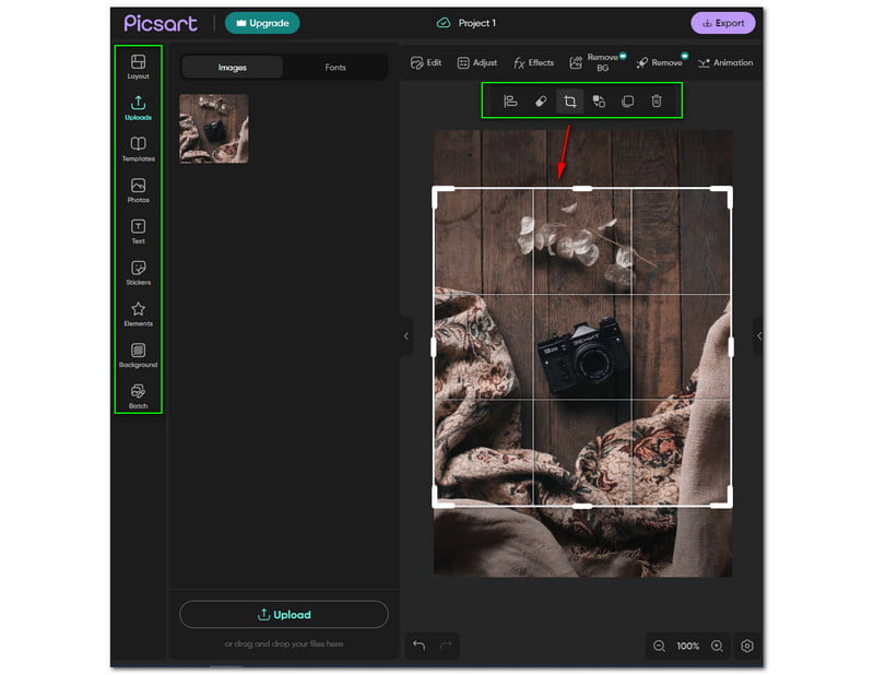 Best Image Cropper Picsart