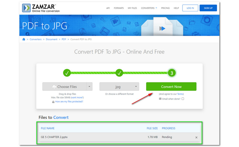 Best PDF JPG Convertters Zamzar