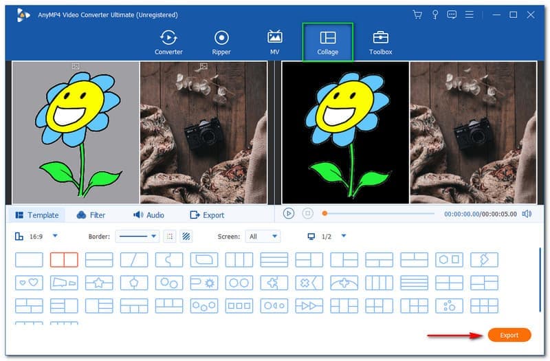 Best Photo Collage Maker AnyMP4 Video Converter Ultimate