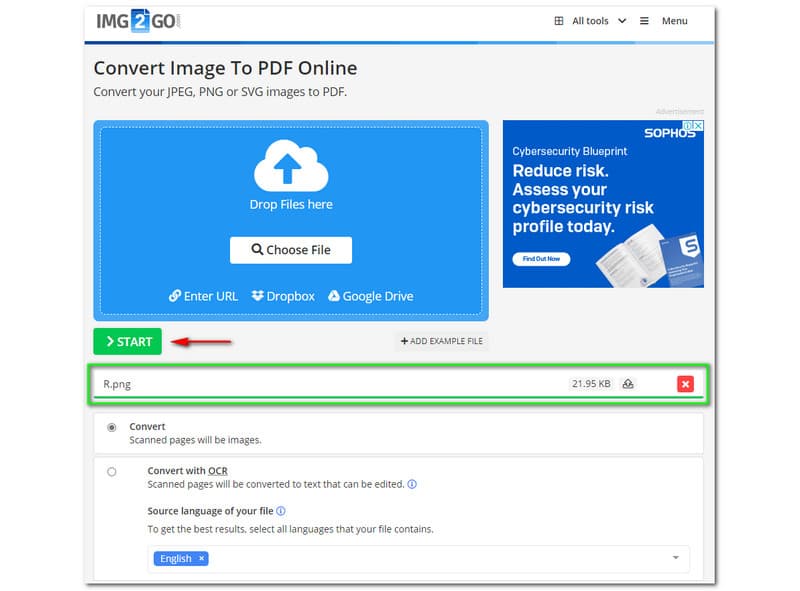 Best PNG to PDF Converters Img2Go