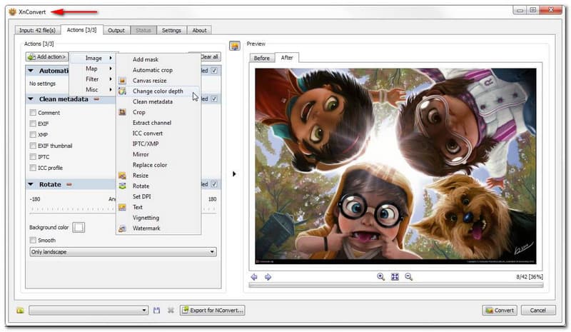 Best PNG to PDF Converters XnConvert