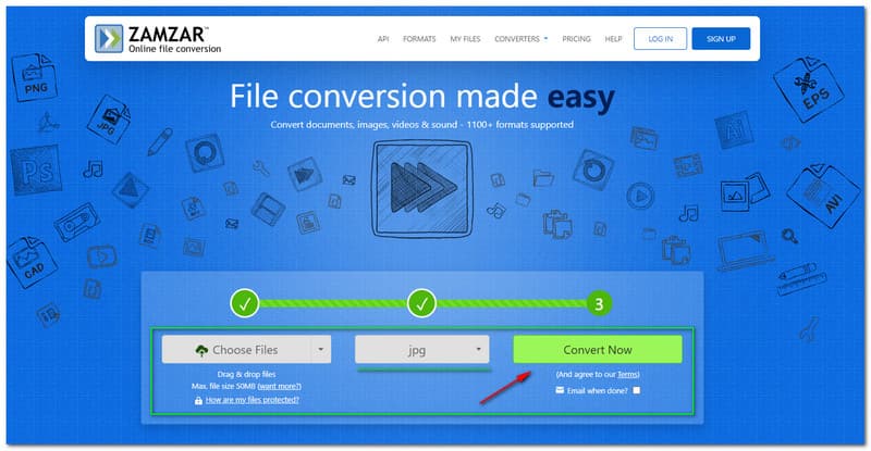 Best WEBP to JPG Converter Zamzar