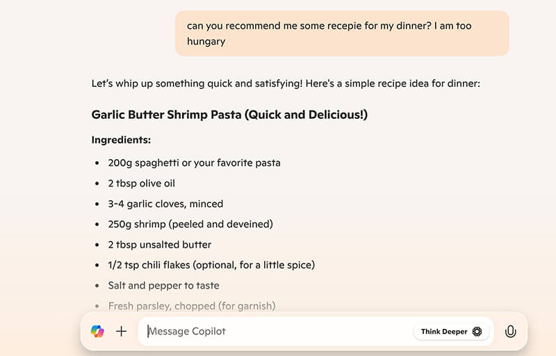 Bing Chat Personlization