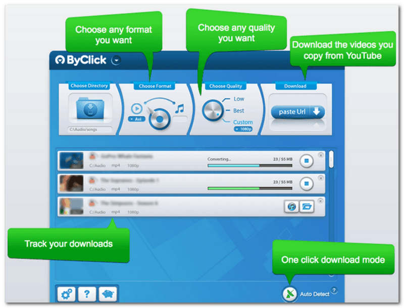 By Click Downloader