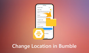 Change Location in Bumble
