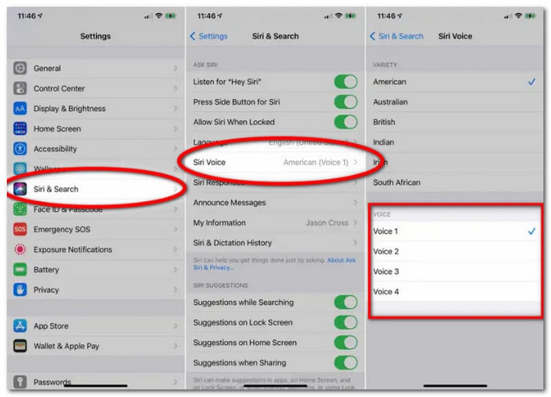 Change SIRI Voice on iPhone
