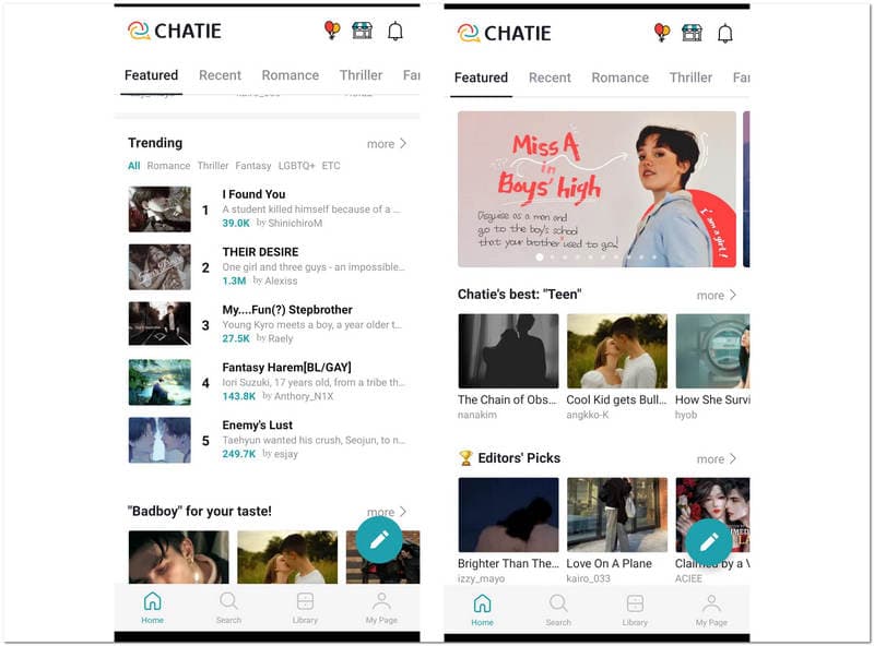 Chatie Chat Stories Featured Stories