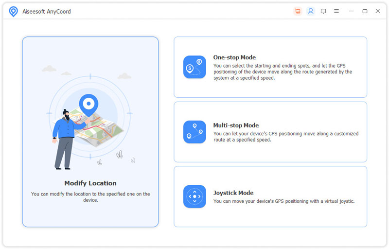 Click Modify Location