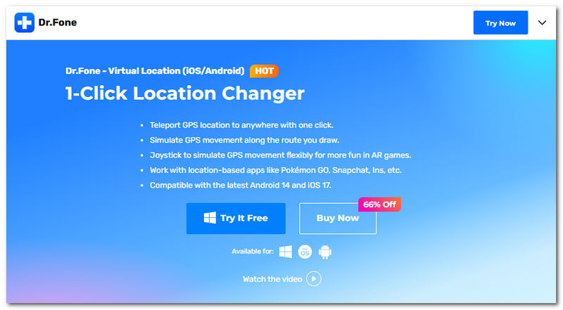 Drfone Virtual Location