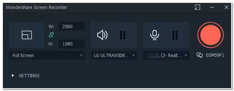 Filmora Screen Recorder