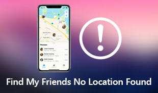 Find My Friends No Location Found