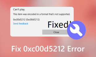 Fix 0xc00d5212 Error