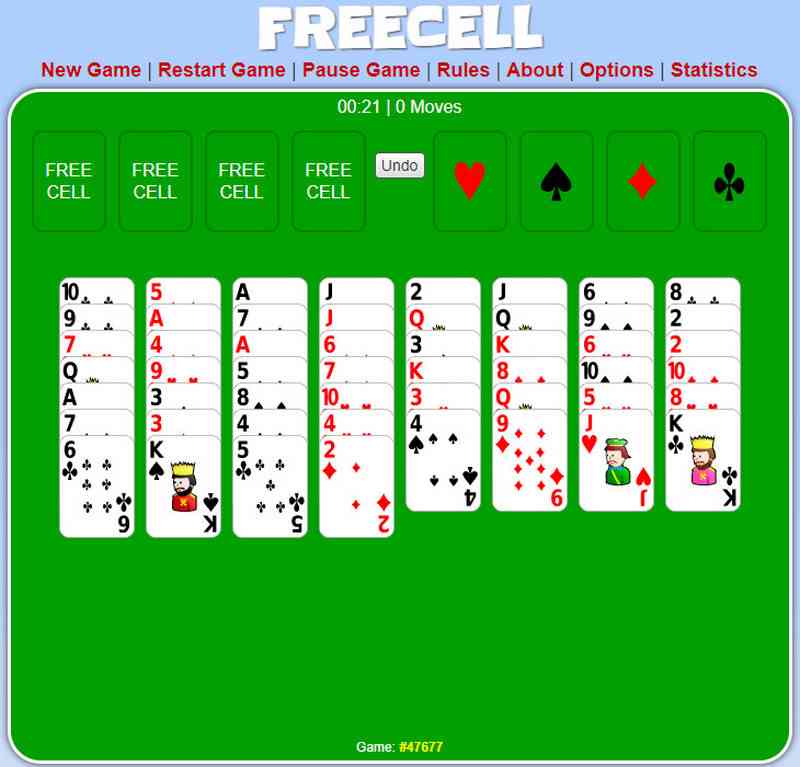 Freecell Solitaire Play It Online