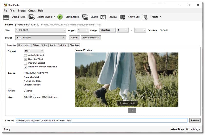 HandBrake Video Convert