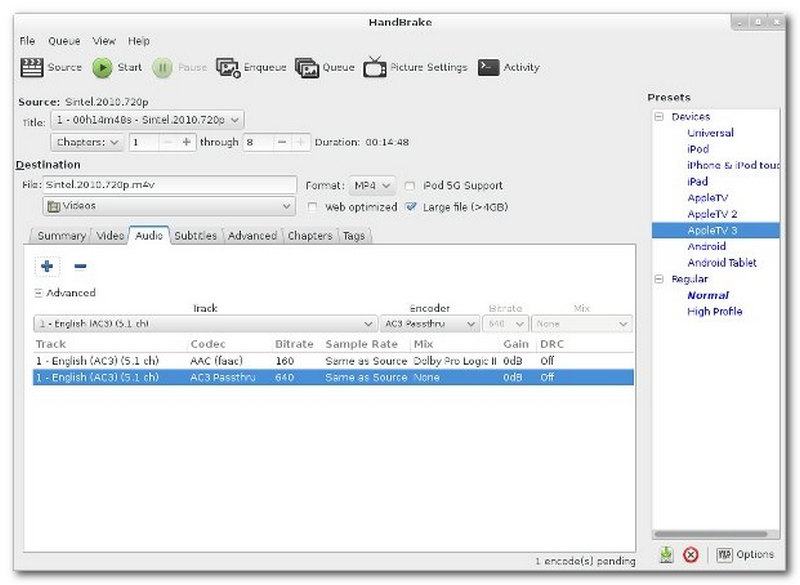 HandBrake Video Converter