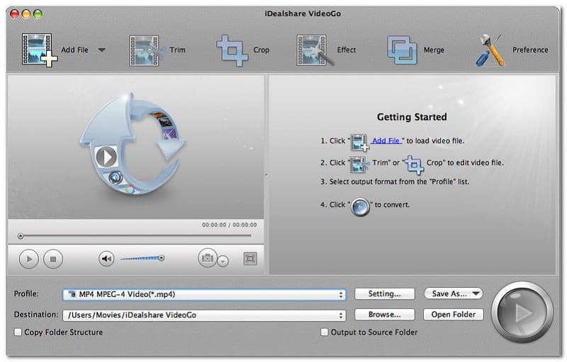 iDealshare VideoGo MP3 To MP4 Converter