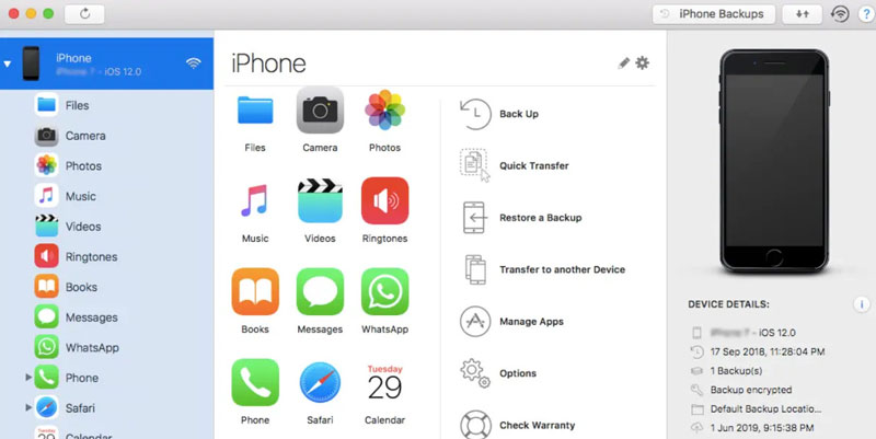 iMazing iPad Transfer