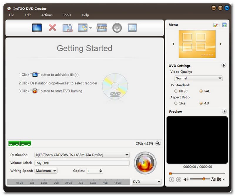 ImTOO DVD Creator