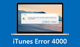 iTunes Error 4000