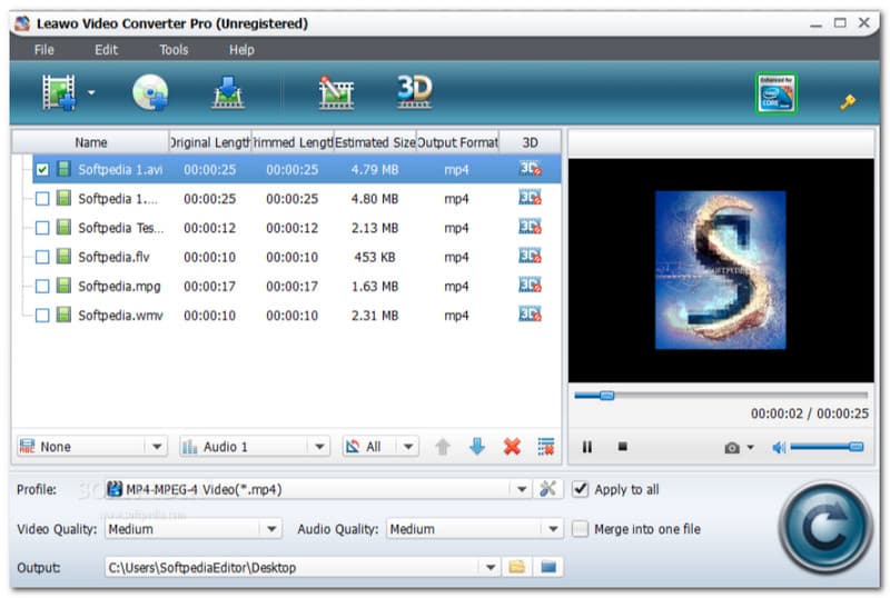 Leawo Video Converter
