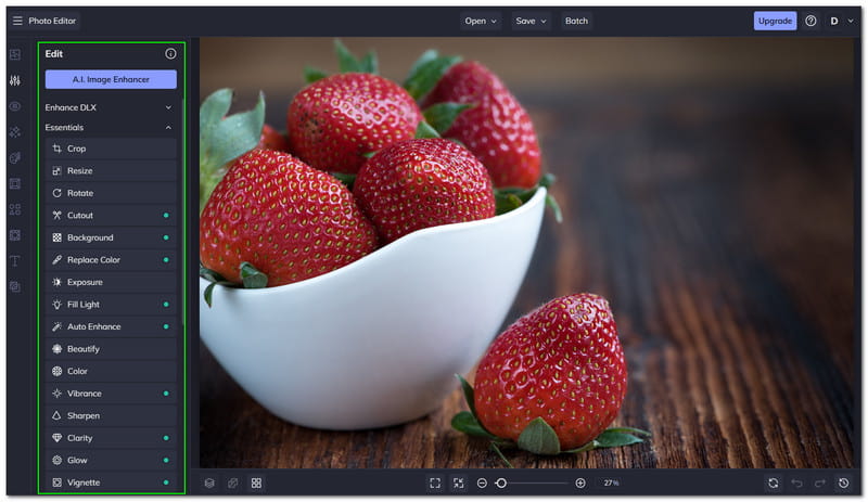 Lightroom Alternatives BeFunky