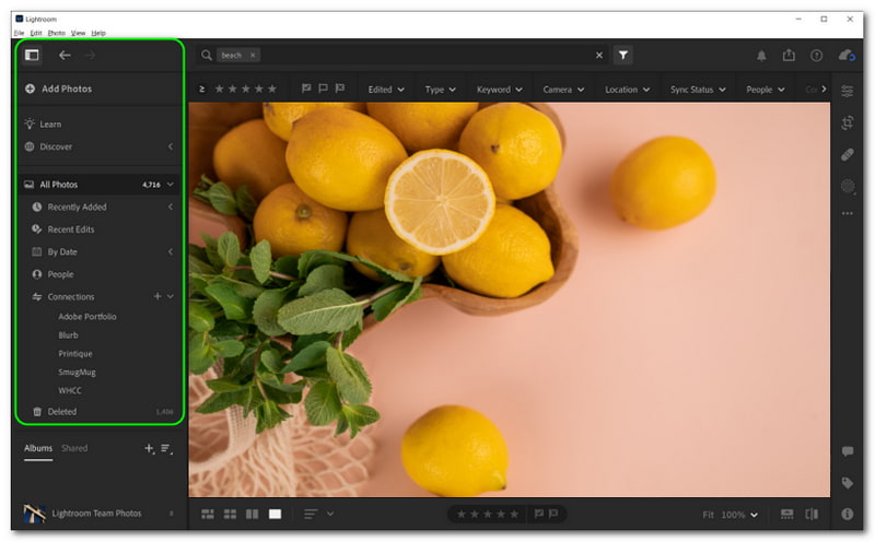 Lightroom Alternatives Interface