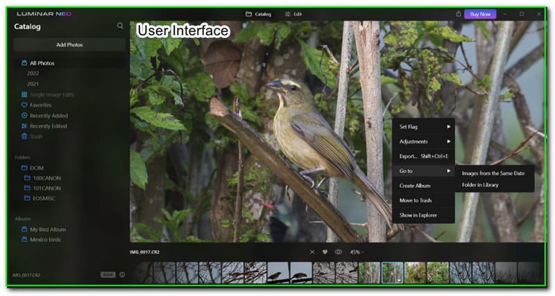 Lightroom Alternatives Luminar