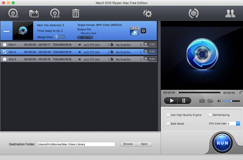 MacX DVD Ripper Free