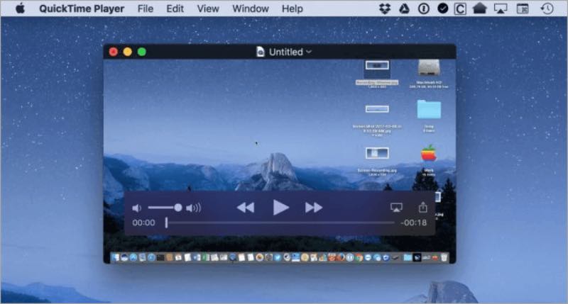 QuickTime Screen Record