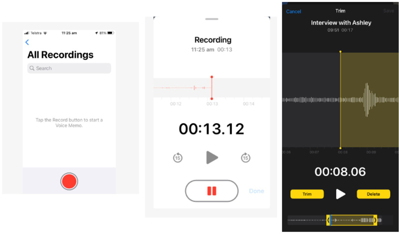 Record Iphone Audio On Voice Memos