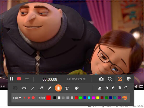 Record Youtube Aiseesoft Screen Recorder