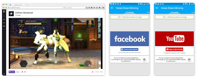 Screen Stream Mirroring