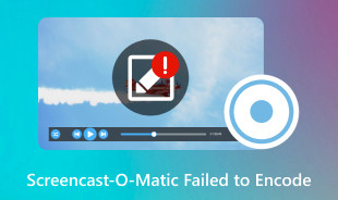 Screencast-O-Matic Failed to Encode
