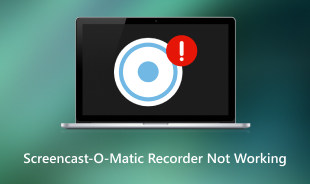 Screencast-O-Matic Failed to Encode