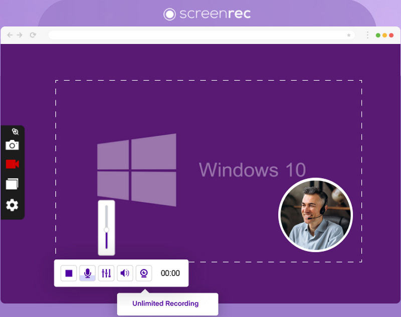 Screenrec Main Interface