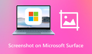 Screenshot on Microsoft Surface