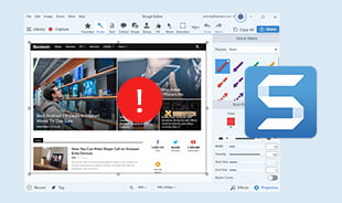 Snagit Scrolling Capture not Working