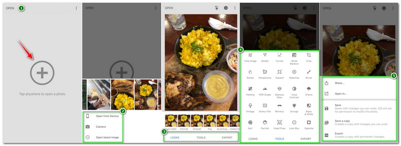 Snapseed for Desktop Edit an Image
