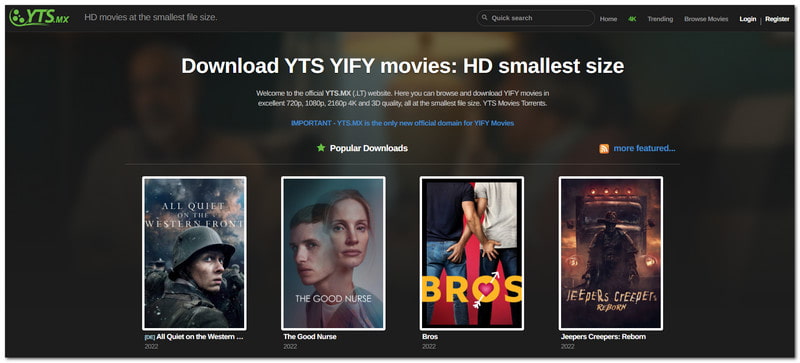 Soap2Day Alternatives YIFY