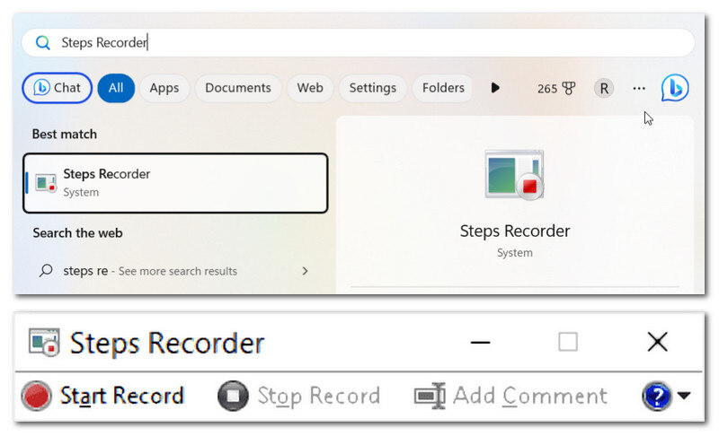 Steps Recorder